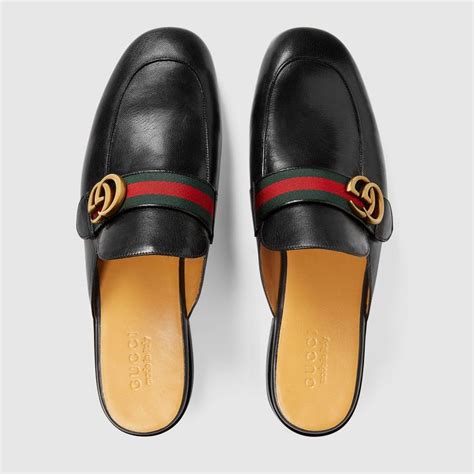 men wearing gucci princetown slippers